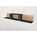 Έπιπλο τηλεόρασης Kipera Oak χρώμα μελαμίνη 154x36 8x52 6cm ed12180 - Image 4