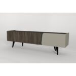 Έπιπλο τηλεόρασης μέταλλο μοριοσανίδα Franco 180x36 8x51cm ed12184 - Image 5