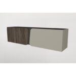 Έπιπλο τηλεόρασης μέταλλο μοριοσανίδα Franco 180x36 8x51cm ed12184 - Image 4