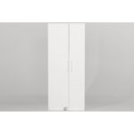 Ντουλάπι μπάνιου Odeon άσπρη μελαμίνη 75 6x44x180cm ed12187 - Image 4