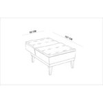 Πολυθρόνα Foco Berjer ανθρακί 62x80x82cm ed12196 - Image 2