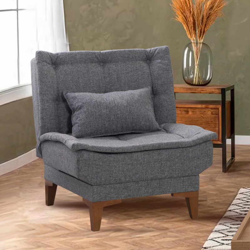 12201_0-800x800 Πολυθρόνα Santo γκρι 75x70x90cm ed12201 - Image 1