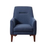 Πολυθρόνα Liones ξύλο μπλε 70x76x93cm ed12202 - Image 5