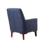 Πολυθρόνα Liones ξύλο μπλε 70x76x93cm ed12202 - Image 3