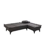 Γωνιακός καναπές Santo Ανθρακί 225x85x86cm ed12220 - Image 5