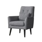 Σετ καναπέ Aqua σκούρο γκρι 205x80x90εκ ed12270 - Image 2