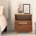 Κομοδίνο Sapere μελαμίνη 45x40x52cm Atlantic Pine ed12314