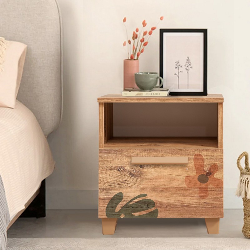 12315_0-800x800 Κομοδίνο Sapere μελαμίνη 45x40x52cm Atlantic Pine ed12315 - Image 1