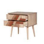 Κομοδίνο City μελαμίνη 60x40x61cm ed12341 - Image 3