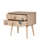 Κομοδίνο City μελαμίνη 60x40x61cm ed12344 - Image 3