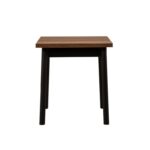 Τραπεζαρία Oliver μαύρο barok μελαμίνη 120x75x75εκ ed12352 - Image 3