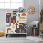 Ντουλάπι Sia άσπρο μελαμίνη 95x36x111εκ ed12397