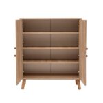 ΠΑΠΟΥΤΣΟΘΗΚΗ PIANO MULTICOLOR ΜΕΛΑΜΙΝΗ 95x36xH111cm ed12400 - Image 4