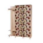 Έπιπλο εισόδου Garmanto δρυς μελαμίνη 135x36x194εκ ed12423 - Image 5