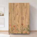 Ντουλάπα Sapere μελαμίνη 120x48x189cm Atlantic Pine ed12445
