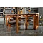 Τραπέζι Ciliegia oak ξύλο 210x75x90cm ed12546 - Image 3