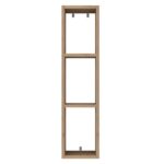 Ραφιέρα Mal καρυδί μελαμίνη 22 1x18 5x90εκ ed12573 - Image 4