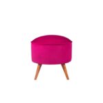 Σκαμπώ Buena 45x43cm μωβ ed12602 - Image 5