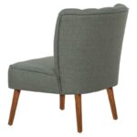 Πολυθρόνα Mona γκρι πράσινο 64x65x75cm ed12608 - Image 4