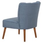 Πολυθρόνα Mona Indigo Blue 64x65x75cm ed12609 - Image 4