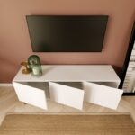 Έπιπλο τηλεόρασης Cesare 150x40x40cm μελαμίνη ed1260 - Image 4