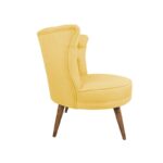 Πολυθρόνα Divanetto κίτρινο 80x75x77cm ed12619 - Image 3