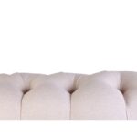 Καρέκλα Jose εκρού 61x90x92cm ed12623 - Image 4