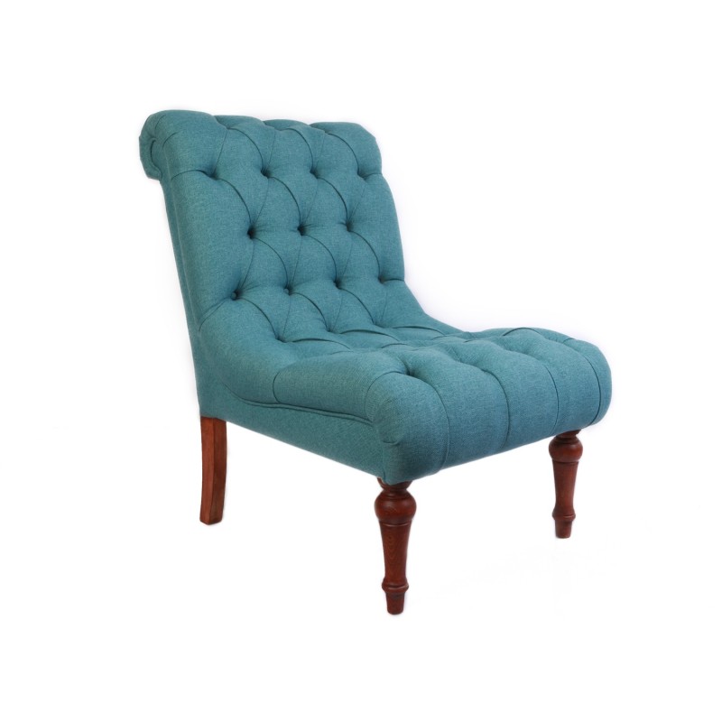 12625_0-800x800 Καρέκλα Jose Petrol πράσινο 61x90x92cm ed12625 - Image 1