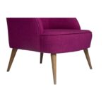 Πολυθρόνα Fine Island μωβ 69x68x107cm ed12641 - Image 4