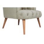 Πολυθρόνα Ovest γκρι 75x80x76cm ed12644 - Image 5