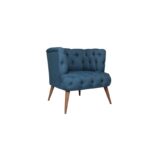 Πολυθρόνα Ovest μπλε 75x80x76cm ed12646