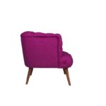 Πολυθρόνα Ovest μωβ 75x80x76cm ed12649 - Image 4