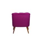 Πολυθρόνα Ovest μωβ 75x80x76cm ed12649 - Image 3