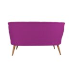 Καναπές διθέσιος Divanetto 140x71x80cm μωβ ed12652 - Image 3