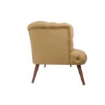 Καναπές διθέσιος Ovest Milky Brown 75x140x76cm ed12662 - Image 4