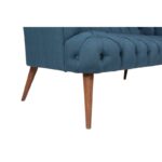 Καναπές διθέσιος Ovest μπλε 75x140x76cm ed12663 - Image 5