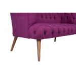 Καναπές διθέσιος Ovest μωβ 75x140x76cm ed12666 - Image 5