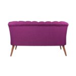 Καναπές διθέσιος Ovest μωβ 75x140x76cm ed12666 - Image 3