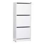 Παπουτσοθήκη Adore 51x26x119cm μελαμίνη άσπρη ed12714 - Image 3