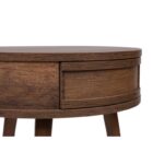 Βοηθητικό τραπέζι Girare καρυδί 50x50x60cm ed12718 - Image 5