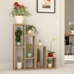 Ράφι Sule oak μελαμίνη 42x20x89cm ed1273