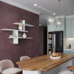 Ράφι τοίχου Leo άσπρη μελαμίνη 123x22x80 5cm ed12757