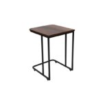 Τραπέζια σαλονιού σετ 3 τεμάχια Zigon 41x46cm μέταλλο mdf ed12770 - Image 5