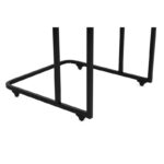 Τραπέζια σαλονιού σετ 3 τεμάχια Zigon 41x46cm μέταλλο mdf ed12770 - Image 3