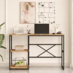 Γραφείο Veggio μελαμίνη 120x60x75cm ed12779 - Image 5