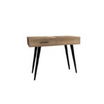 Τουαλέτα μακιγιάζ Rouge Hitit χρ΄ωμα μελαμίνη 90x45x80cm ed12789 - Image 4