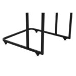 Τραπέζια σαλονιού σετ 3 τεμάχια Zigon 41x46cm μέταλλο mdf ed12791 - Image 3