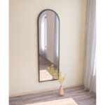 Καθρέφτης Emma mdf μαύρο 50x160cm ed12860 - Image 4