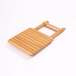 Τραπέζι κήπου My ξύλινο πτυσσόμενο 60x72cm ed12893 - Image 2