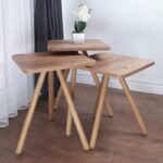 Σετ τραπεζιών σαλονιού Bella Atlantic Pine χρώμα 34x49x34cm ed12902